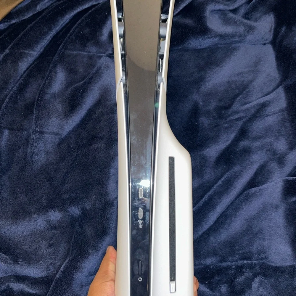 White PS5 Gaming System with White Controller